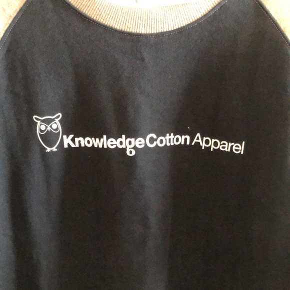 KNOWLEDGE COTTON APPAREL ORGANIC MATERIALS SWEATSHIRT/NWT - Picture 6 of 15